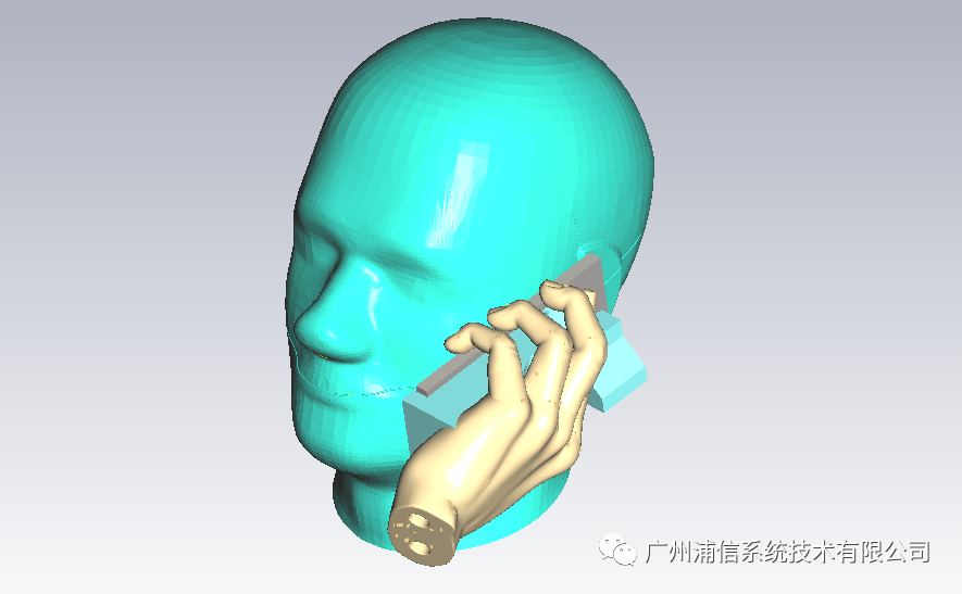 CST仿真手機天線模型自動手握和自動頭模對準操作